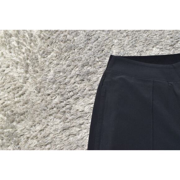 Athleta Women's Black Polyester Pants Size 6 Skinny Pull On Solid - Picture 6 of 7